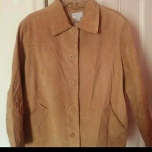 Jaclyn Smith Sport Plus GUENUINE LEATHER JACKET